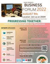Virtual Small Business Forum August 9th!