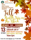 Fall Health Fair on the Block