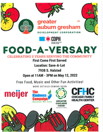 AG Food Give Away Food-A-Versary Event!