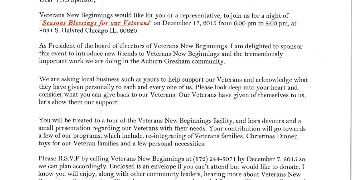 seasons blessings for veterans new beginnings celebration greater auburn gresham development corporation - Christmas Dinner Blessings seasons blessings for veterans new beginnings celebration greater auburn gresham development corporation - Christmas Dinner Blessings