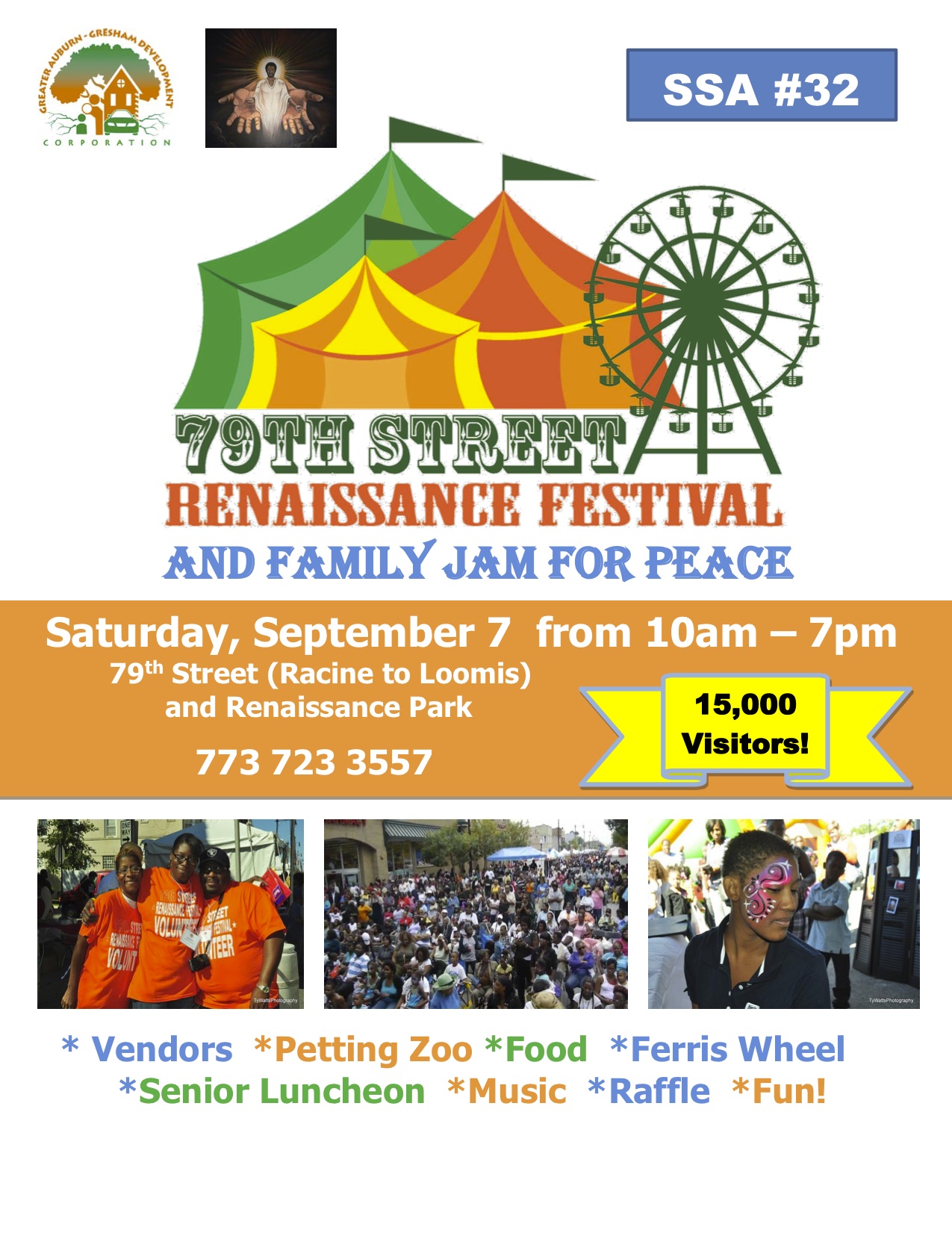 8th Annual 79th Street Renaissance Festival and Family Jam for Peace