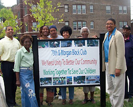 Block Club Sign