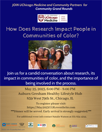 Community Grand Rounds: How does research impact communities of color?